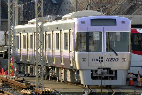 【京王】1000系1783F搬入開始を永福町駅で撮影した写真