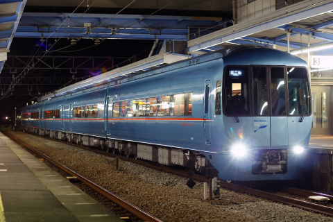 【小田急】LSE・HiSEの車両不具合に伴う代走(20日)を新松田駅で撮影した写真
