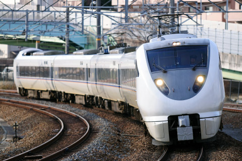 【JR西】683系2000番代しらさぎ編成使用 団体臨時列車の拡大写真
