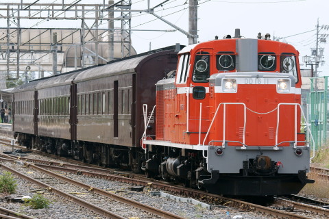 【JR東】DD16＋旧型客車 長野総合車両センターへ回送の拡大写真