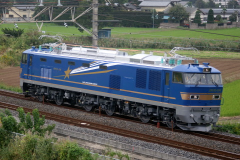 【JR東】EF510-514 試運転を新白岡～白岡で撮影した写真
