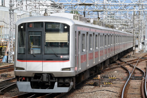 【東急】5050系5151F 長津田車両工場入場を鷺沼駅で撮影した写真