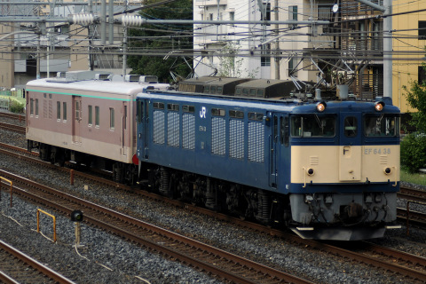 【JR東】マニ50-2186 配給輸送を蕨～西川口で撮影した写真