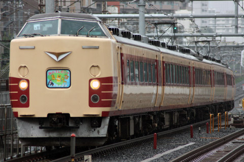 【JR東】183系大宮車使用「旅のプレゼント」3本運転を浦和駅で撮影した写真