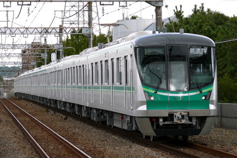 【メトロ】16000系16103F 小田急多摩線で試運転を小田急多摩センター駅で撮影した写真