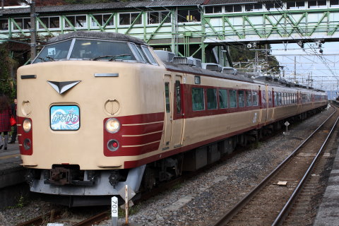 【JR東】183系OM103編成使用 「カナロコ列車」運転 の拡大写真
