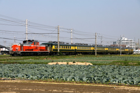 【JR西】『サロンカーなにわ』 団体臨時列車で紀勢本線へを長滝～新家で撮影した写真