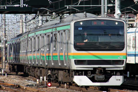 【JR東】E231系U31編成 東京総合車両センター入場を大宮駅で撮影した写真