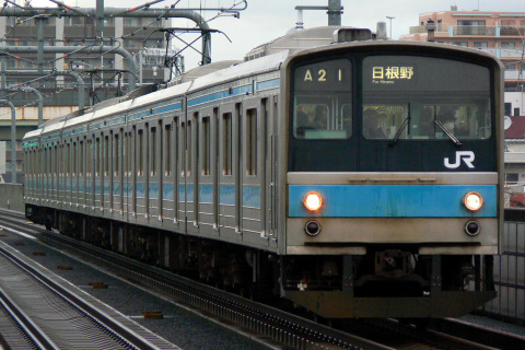  【JR西】205系0番代 阪和線での営業運転を終了の拡大写真
