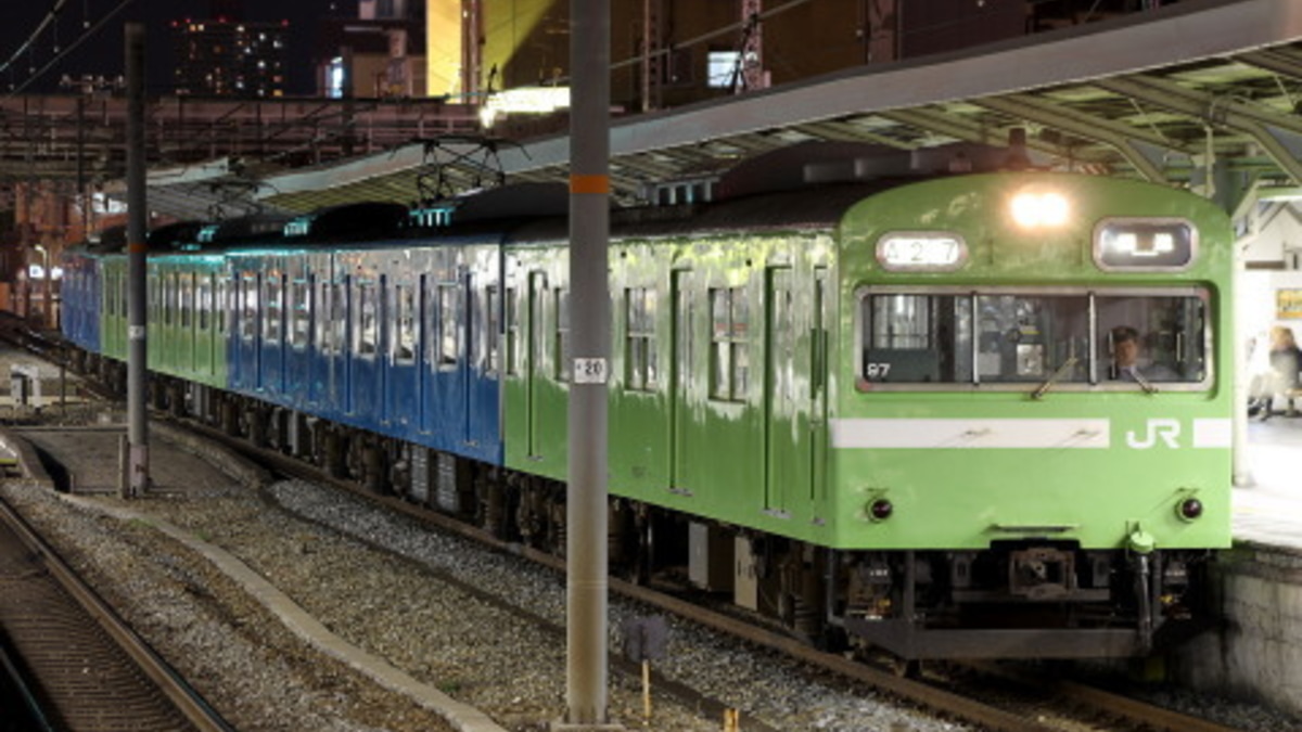 JR西】103系ヒネK606編成（混色） 吹田工場出場 |2nd-train鉄道ニュース