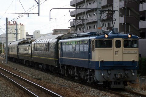 2nd-train 【JR西】トワイライトエクスプレス用24系客車4両 網干総合車両所入場の写真 TopicPhotoID:18572