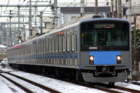 【西武】20000系20105F・20106F 池袋線へ貸出を東長崎～椎名町で撮影した写真