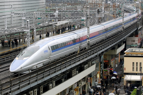 【JR西】500系W編成「のぞみ」 営業運行終了を東京～品川間で撮影した写真