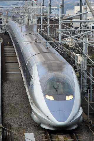 【JR西】500系W編成「のぞみ」 営業運行終了を京都～米原で撮影した写真