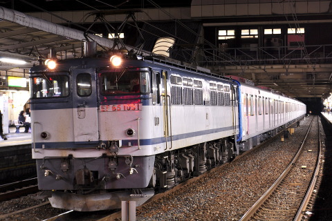 【東武】50000系51004F 甲種輸送を大宮駅で撮影した写真