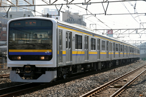 【JR東】209系マリC426編成 幕張車両センターへ回送を上野～尾久で撮影した写真