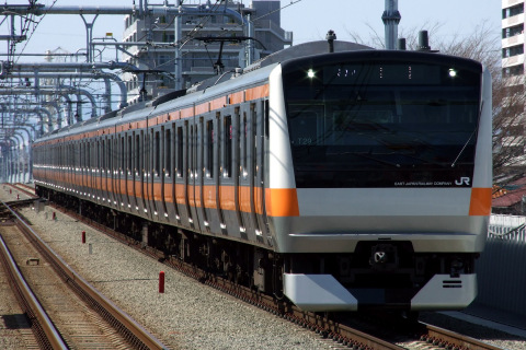 【JR東】E233系トタT29編成 東京総合車両センター入場の拡大写真