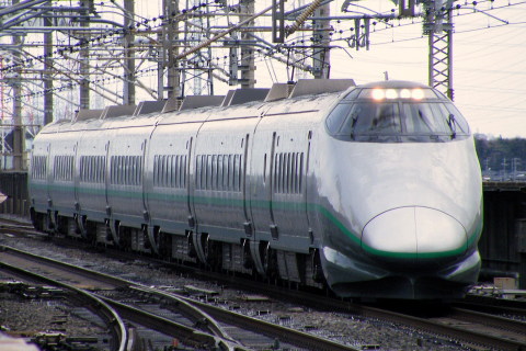 【JR東】400系使用の団体臨時列車運転の拡大写真