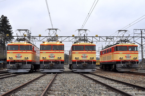 【西武】E31形電気機関車さよならイベントを横瀬駅構内で撮影した写真