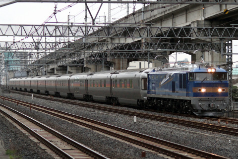 【JR東】EF510-501＋E26系12両 試運転を赤羽～尾久で撮影した写真