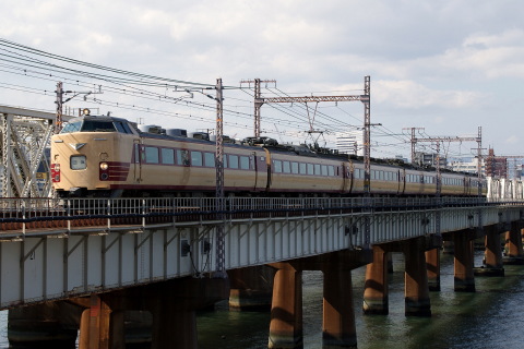 【JR東】485系新潟車使用の団体臨時列車運転の拡大写真