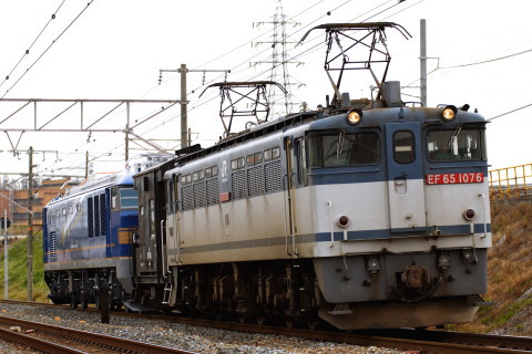 【JR東】EF510-504 甲種輸送
