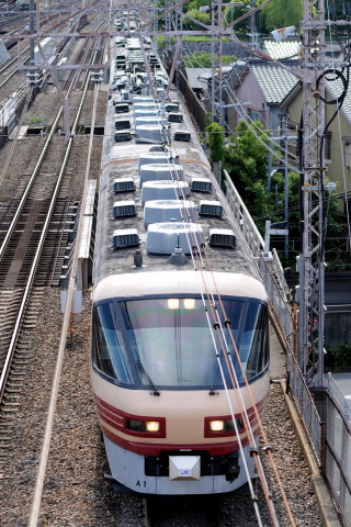 【JR西】485系キトA1編成使用 団体臨時列車を京都～山科で撮影した写真