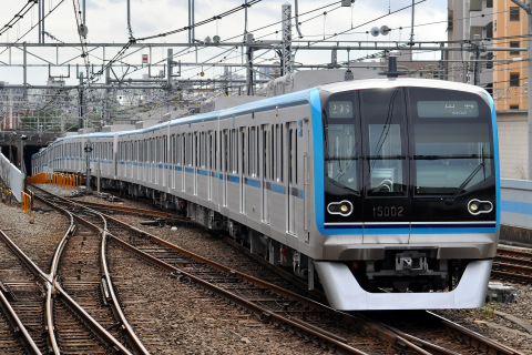  【メトロ】東西線15000系 営業運転開始を中野駅で撮影した写真