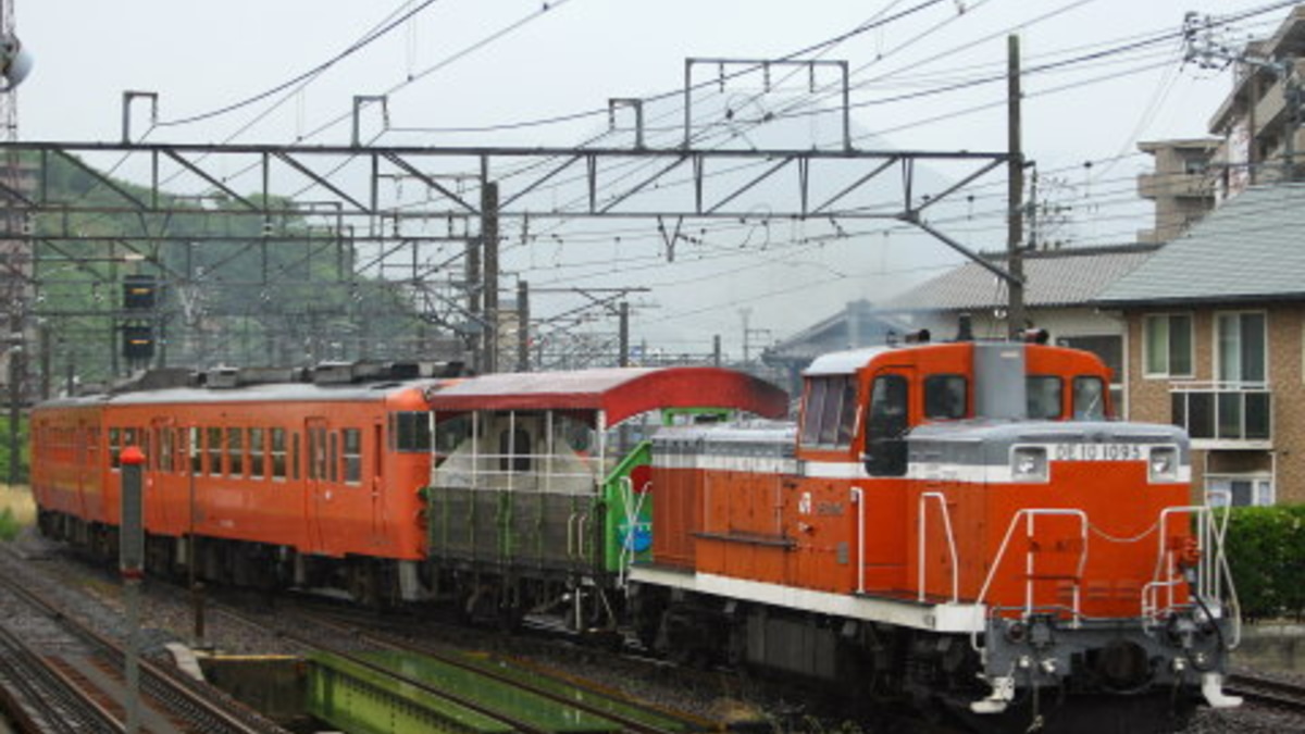 JR四】キハ47系首都圏色＋コトラ152462使用 「タラコト秘境号」運転