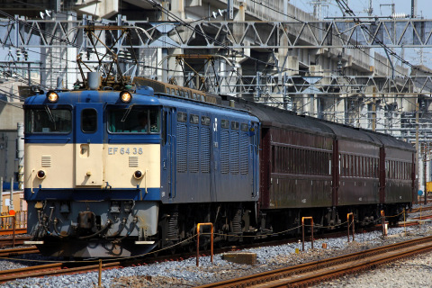 【JR東】旧型客車3両 高崎へ返却回送を尾久～赤羽で撮影した写真