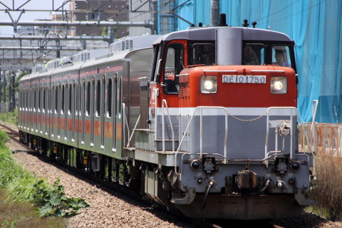 【東急】5050系5174F(元町･中華街側4両) 甲種輸送を淵野辺駅で撮影した写真