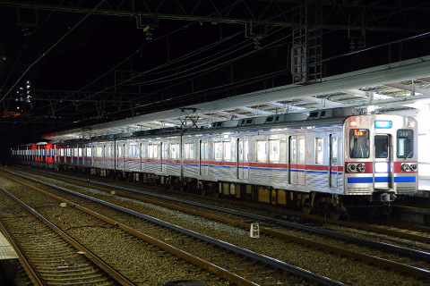 【京成】3050形3056編成(上野方4両) 宗吾車両基地へ回送を南太田駅で撮影した写真