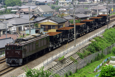 【JR東】ホキ6両 長野へ配給輸送を初狩～笹子で撮影した写真