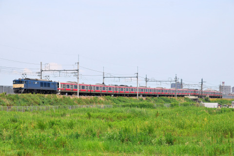 【JR東】209系500番代ケヨ33編成 配給輸送を吉川～越谷レイクタウンで撮影した写真