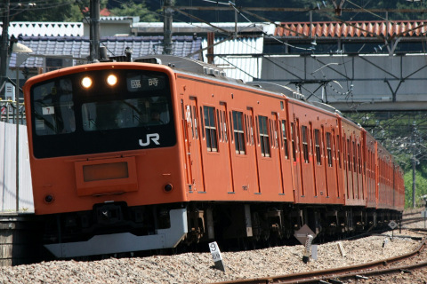 【JR東】中央線201系トタH7編成 さよなら運転(7月25日)の拡大写真