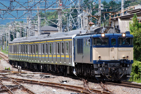 【JR東】209系2100番代マリC625編成 配給輸送の拡大写真