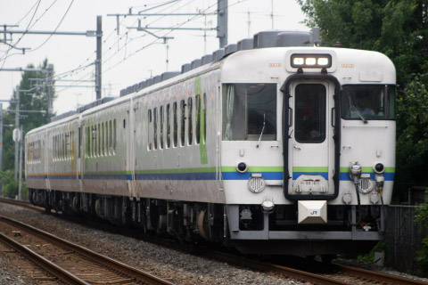 【JR西】キハ65形『リゾート』使用 団体臨時列車運転の拡大写真