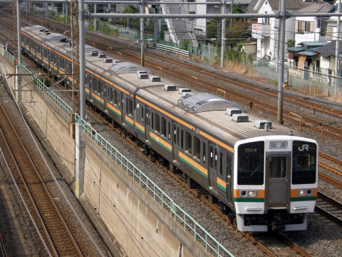 【JR東】211系チタN63編成 大宮総合車両センター出場の拡大写真