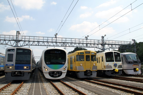 【西武】「南入曽車両基地電車夏まつり」開催を南入曽車両基地で撮影した写真