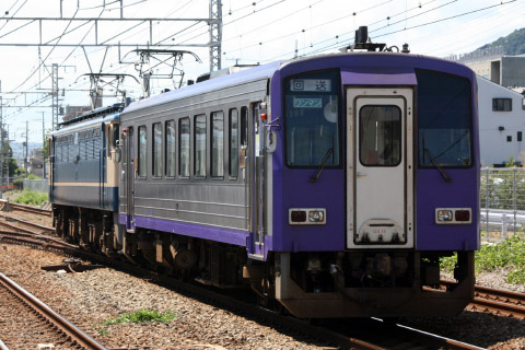 【JR西】キハ120-13 網干総合車両所入場の拡大写真