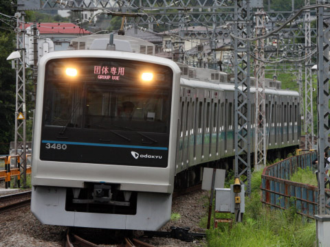 【小田急】3000形3280F使用 団体臨時列車運転の拡大写真