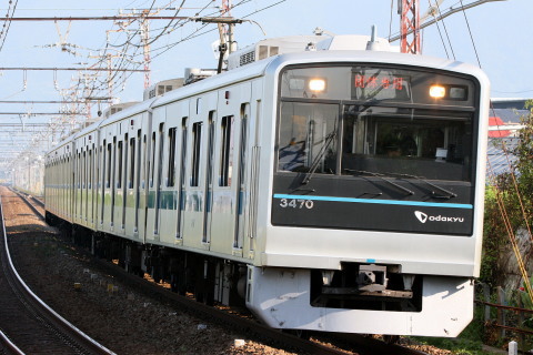 【小田急】3000形3270F使用 団体臨時列車の拡大写真