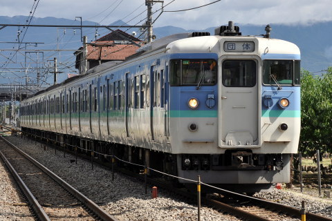 【JR東】115系ナノC14編成使用「旅のプレゼント号」運転の拡大写真