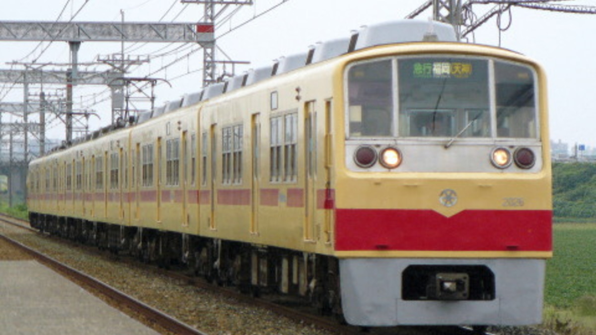 西鉄特急電車 2000形 最後の活躍 西鉄2000形 大橋駅での並び 【Nishitetsu 2000