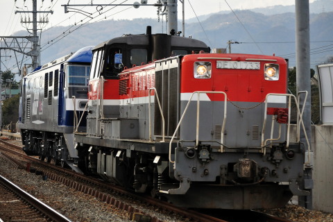【JR貨】EF210-173 甲種輸送をさくら夙川駅で撮影した写真