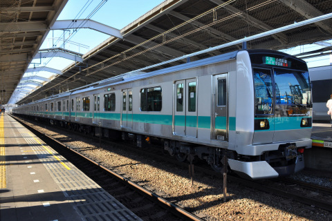 【JR東】E233系2000番代マト8編成 営業運転開始の拡大写真
