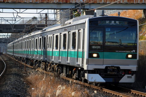 【JR東】E233系マト8編成 東急車輛出場を東川口駅で撮影した写真