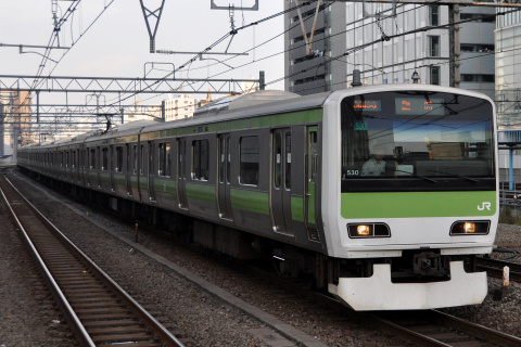 【JR東】E231系500番代トウ530編成使用 団体臨時列車の拡大写真