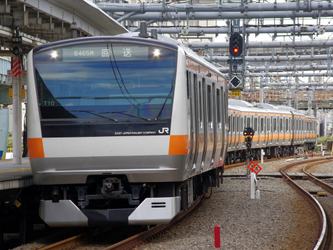 【JR東】E233系トタT10編成 東京総合車両センター出場の拡大写真