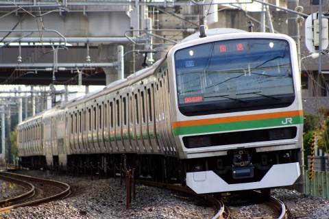 【JR東】E231系ヤマU510編成 東京総合車両センター出場の拡大写真